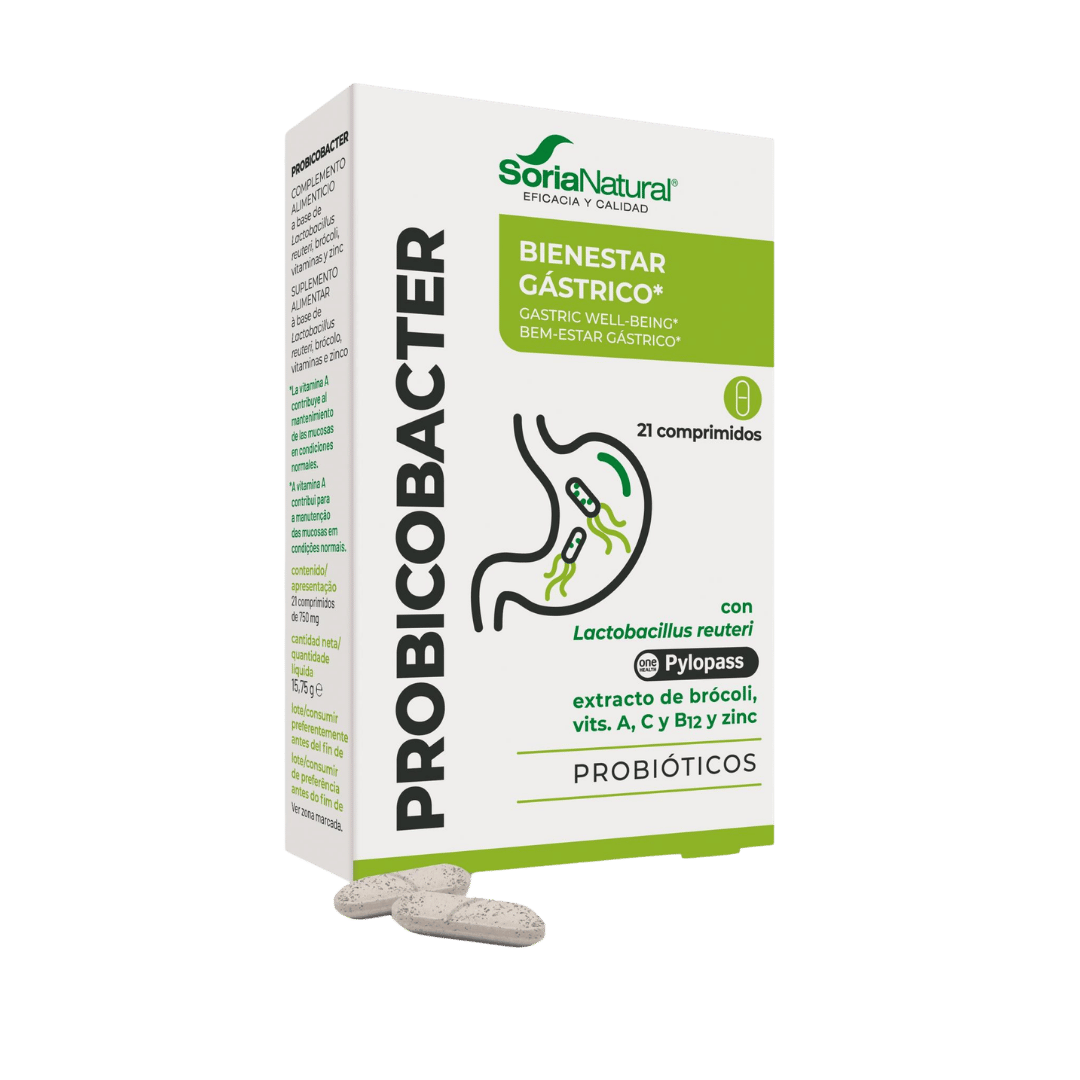 Probicobacter 21 comprimidos de Soria Natural