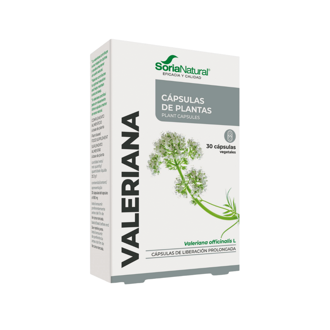 Valeriana 30 cápsulas de Soria Natural