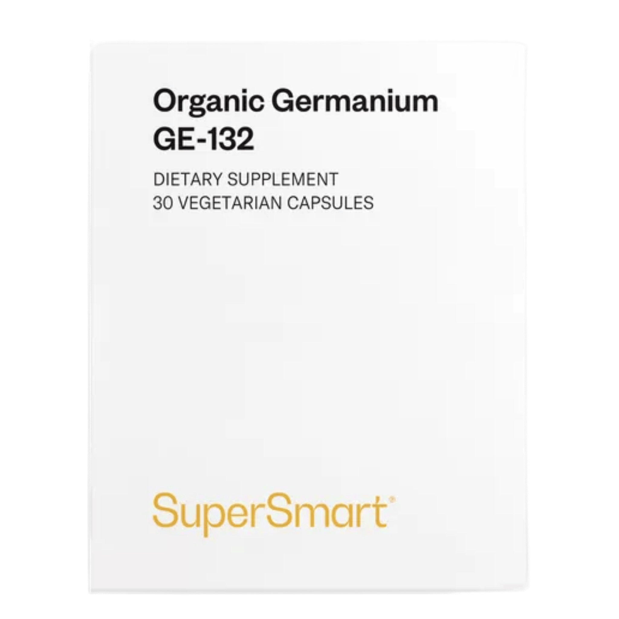 Organic Germanium Ge-132 30 cápsulas de SuperSmart