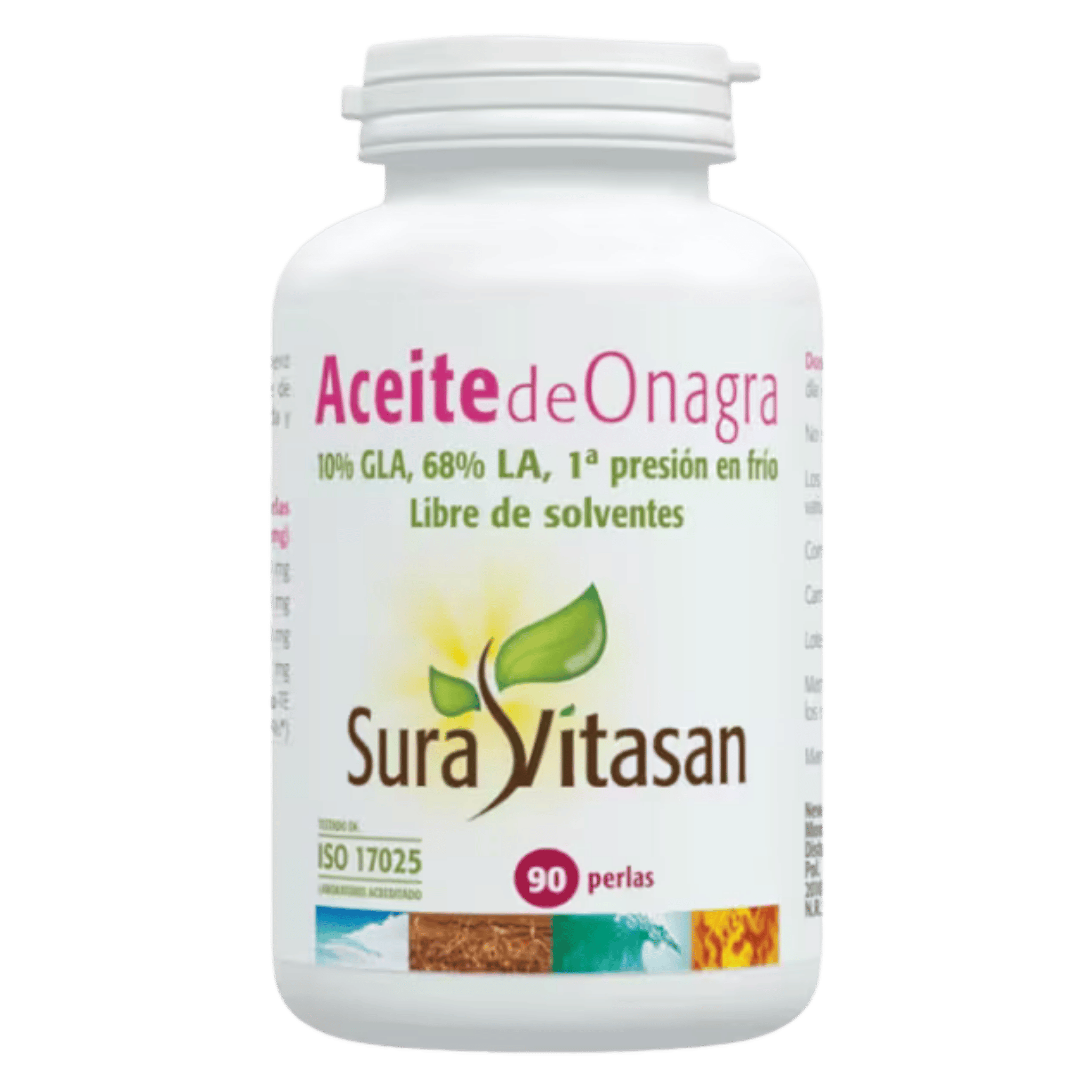 Aceite de Onagra 50 mg 90 perlas de Sura Vitasan