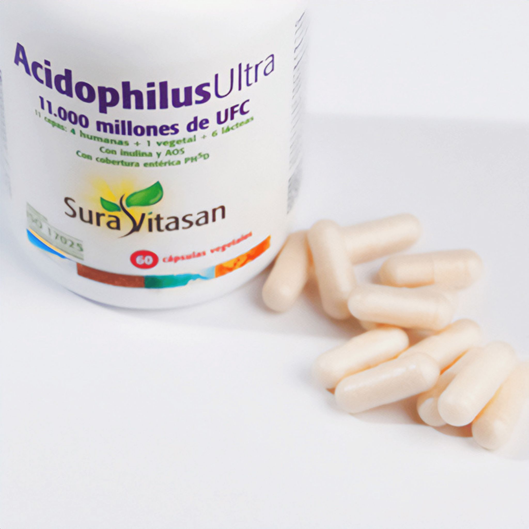 Acidophilus Ultra 60 cápsulas de Sura Vitasan