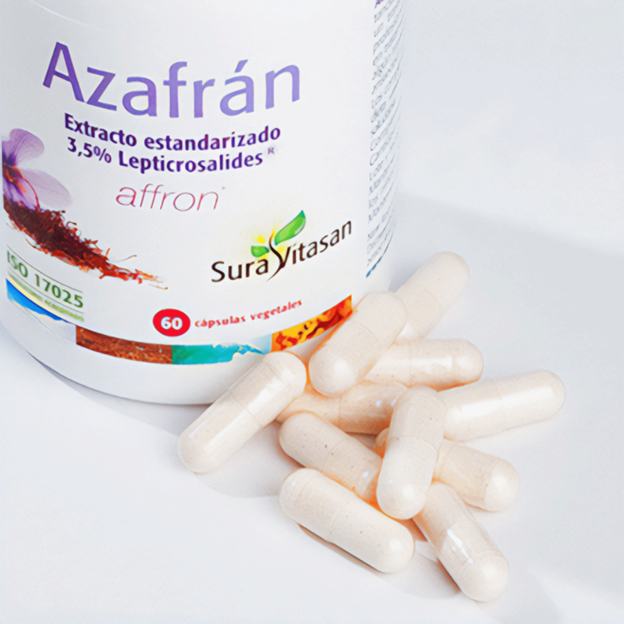Azafrán 60 cápsulas de Sura Vitasan