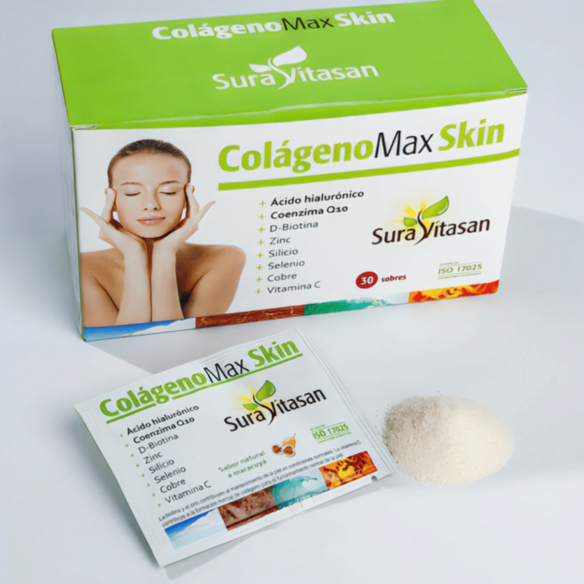 Colágeno Max Skin 30 sobres de Sura Vitasan