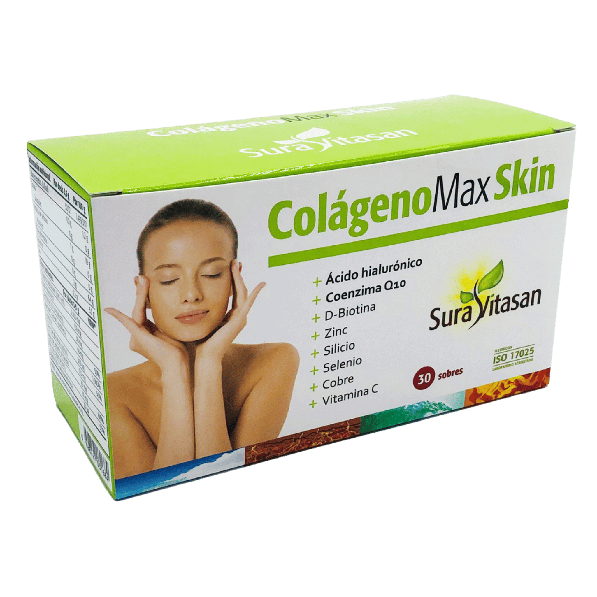 Colágeno Max Skin 30 sobres de Sura Vitasan