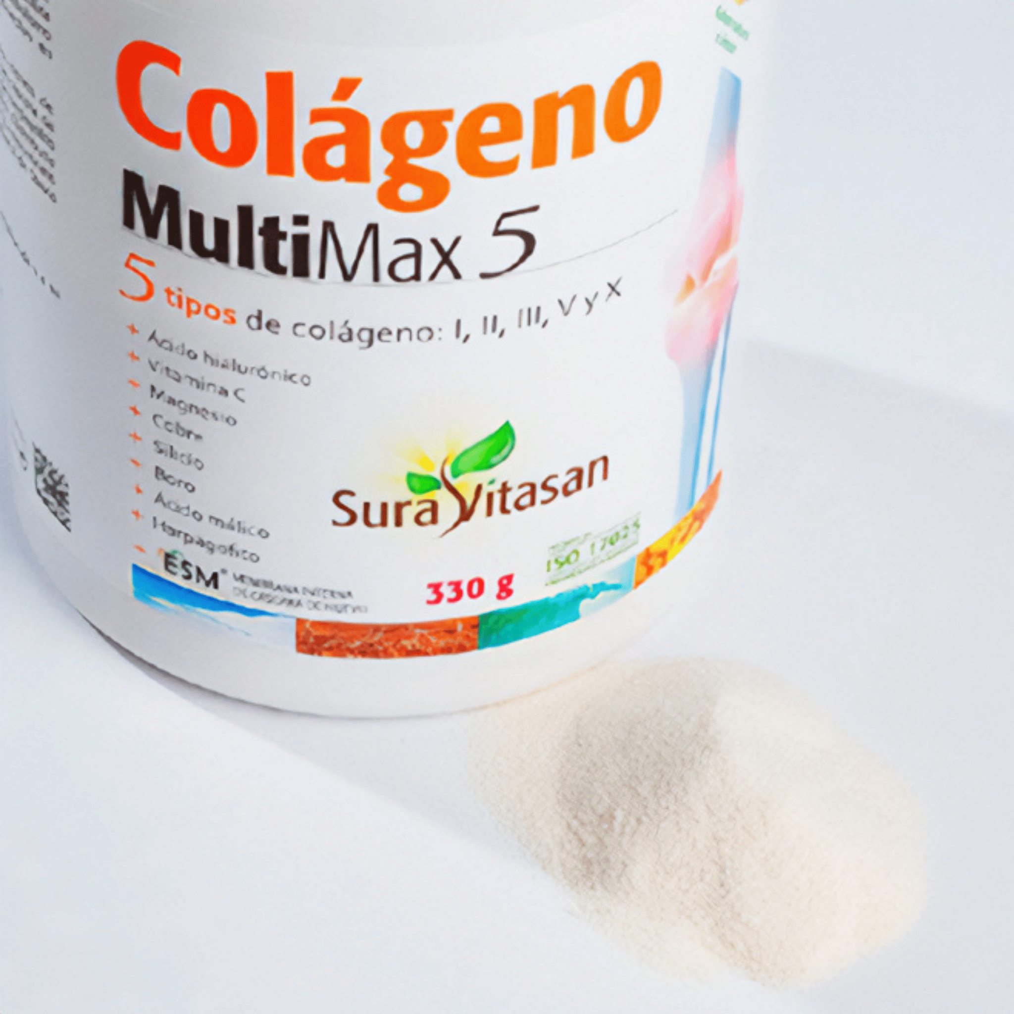 Colágeno Multi Max 5 330 g de Sura Vitasan