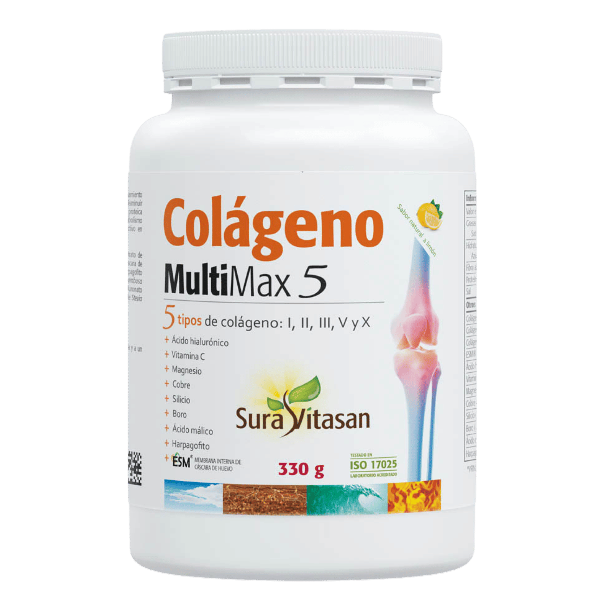 Colágeno Multi Max 5 330 g de Sura Vitasan