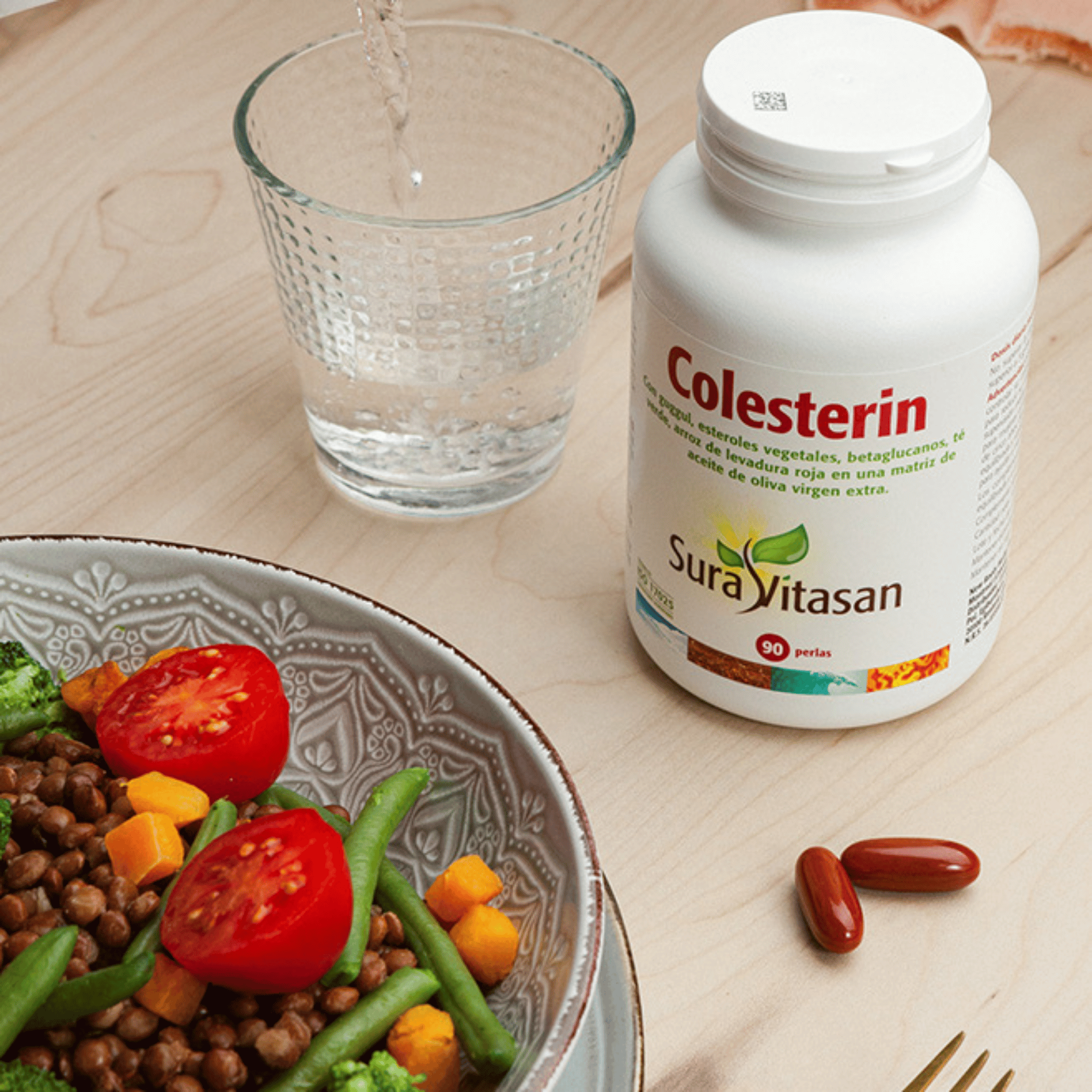 Colesterin 90 perlas de Sura Vitasan