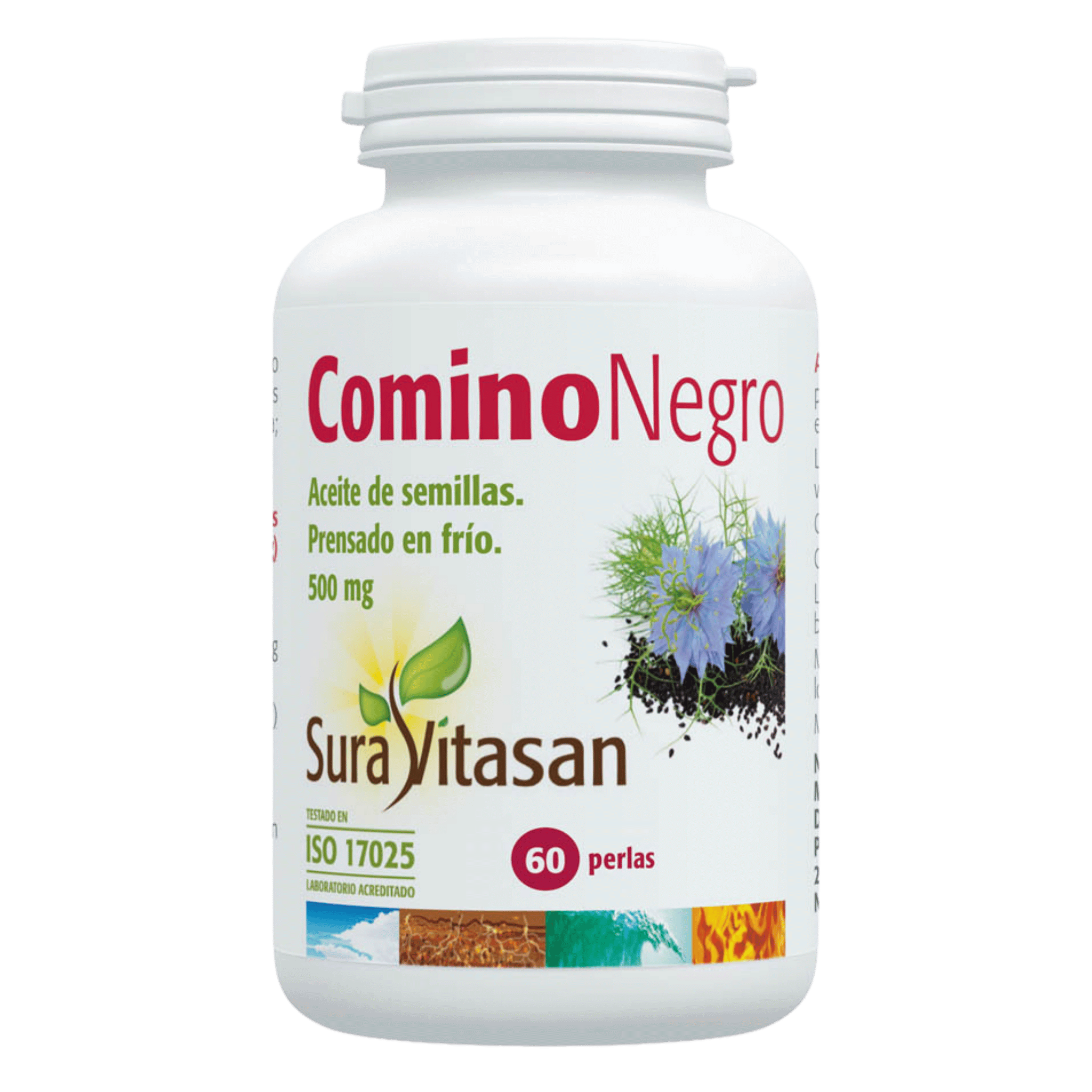 Comino negro 60 perlas de Sura Vitasan