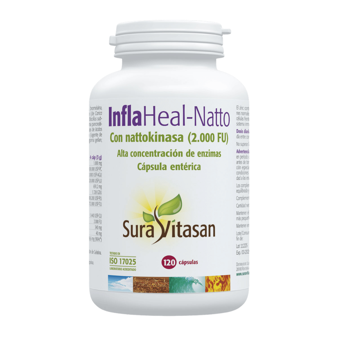 Infla Heal-Natto 120 cápsulas de Sura Vitasan