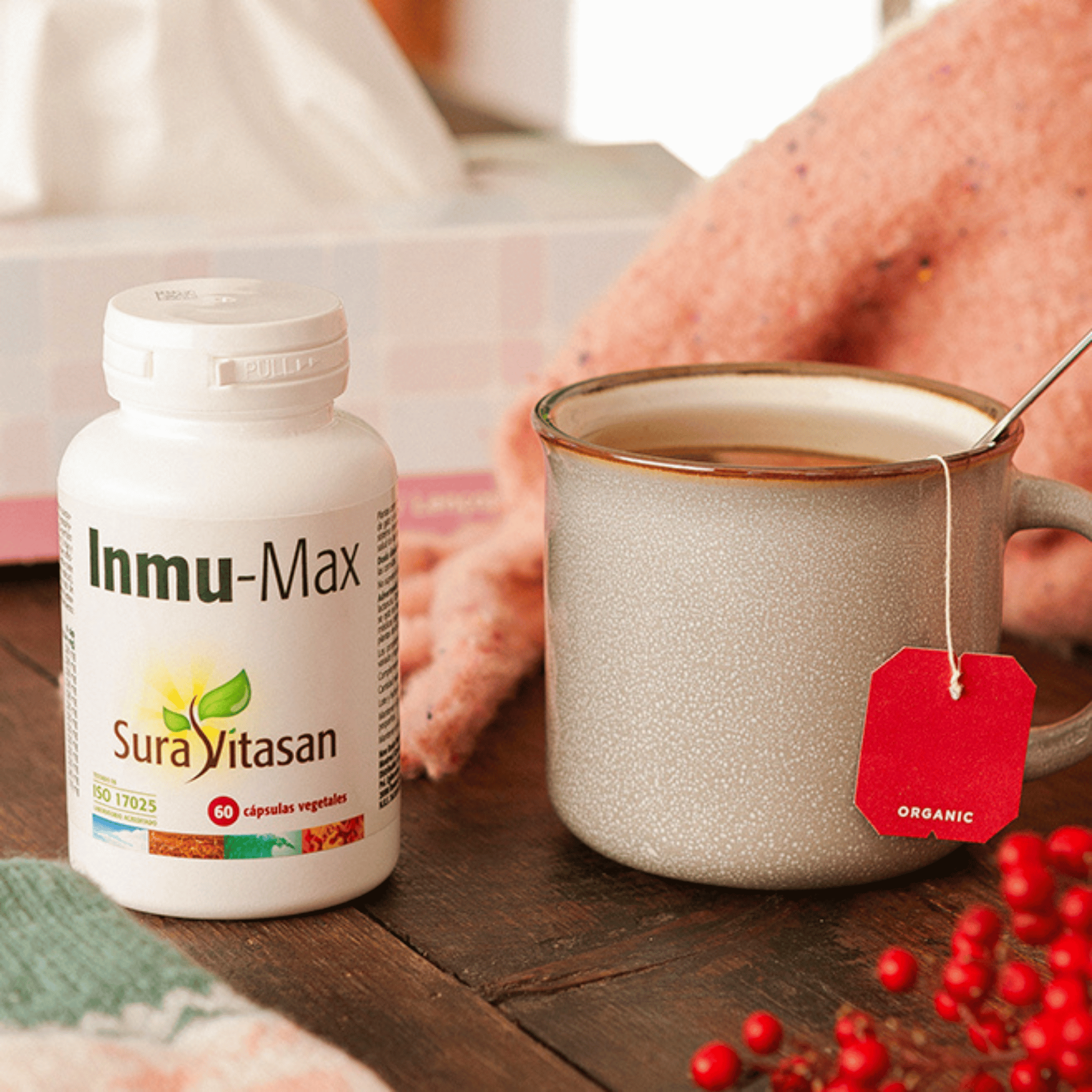 Inmu-Max 60 cápsulas de Sura Vitasan