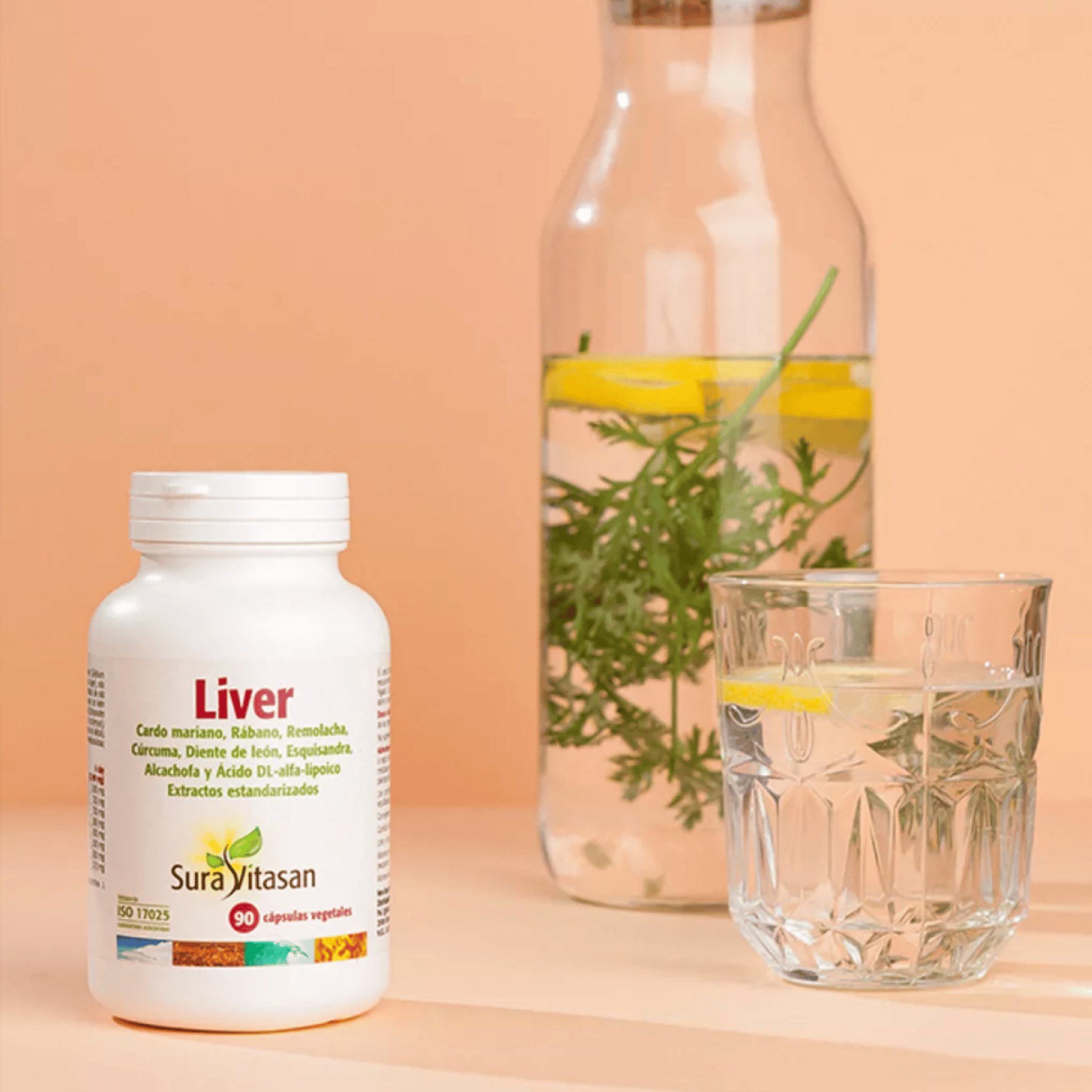 Liver 90 cápsulas de Sura Vitasan