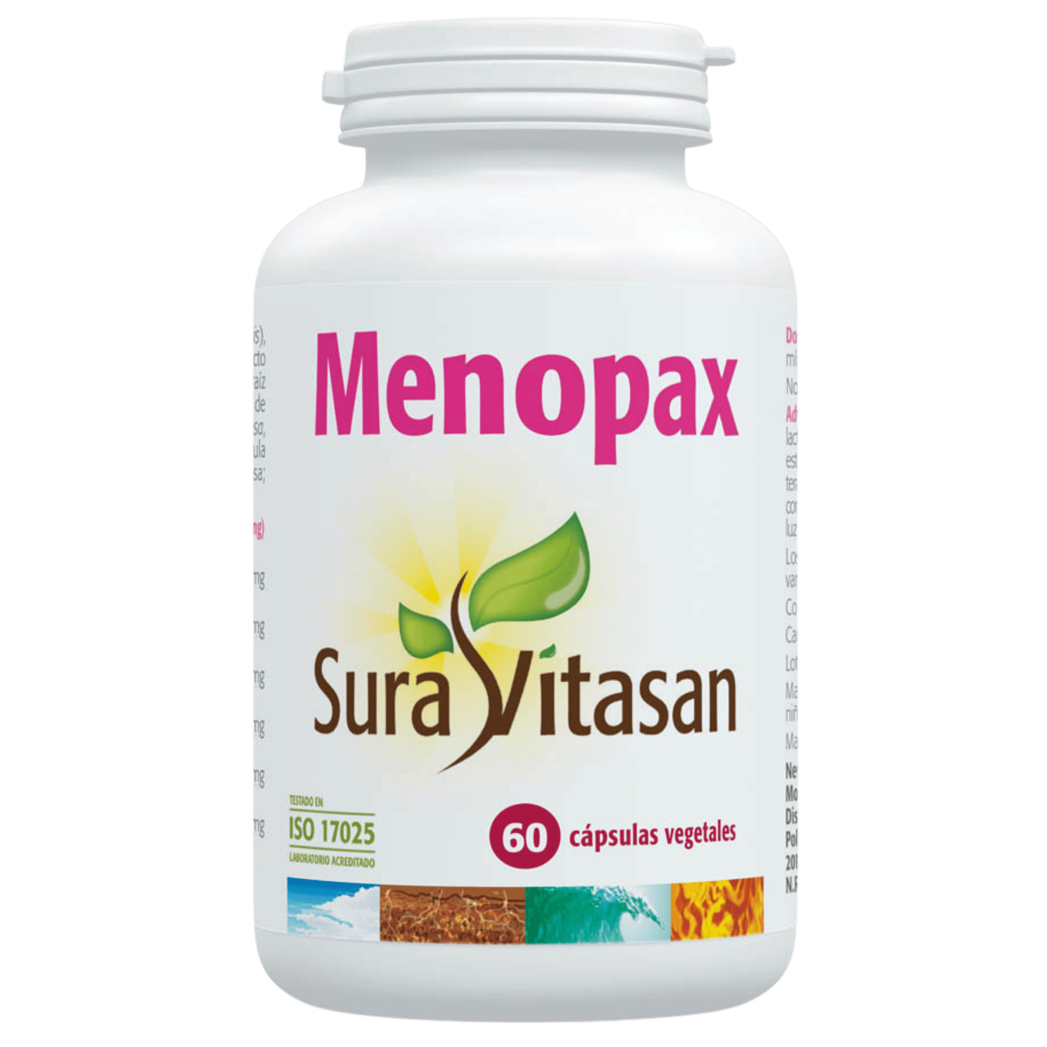 Menopax 60 cápsulas de Sura Vitasan