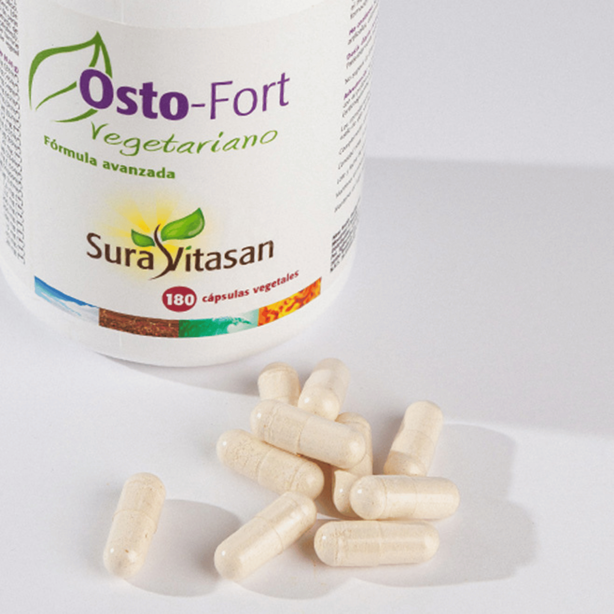 Osto-Fort Vegetariano 180 cápsulas de Sura Vitasan