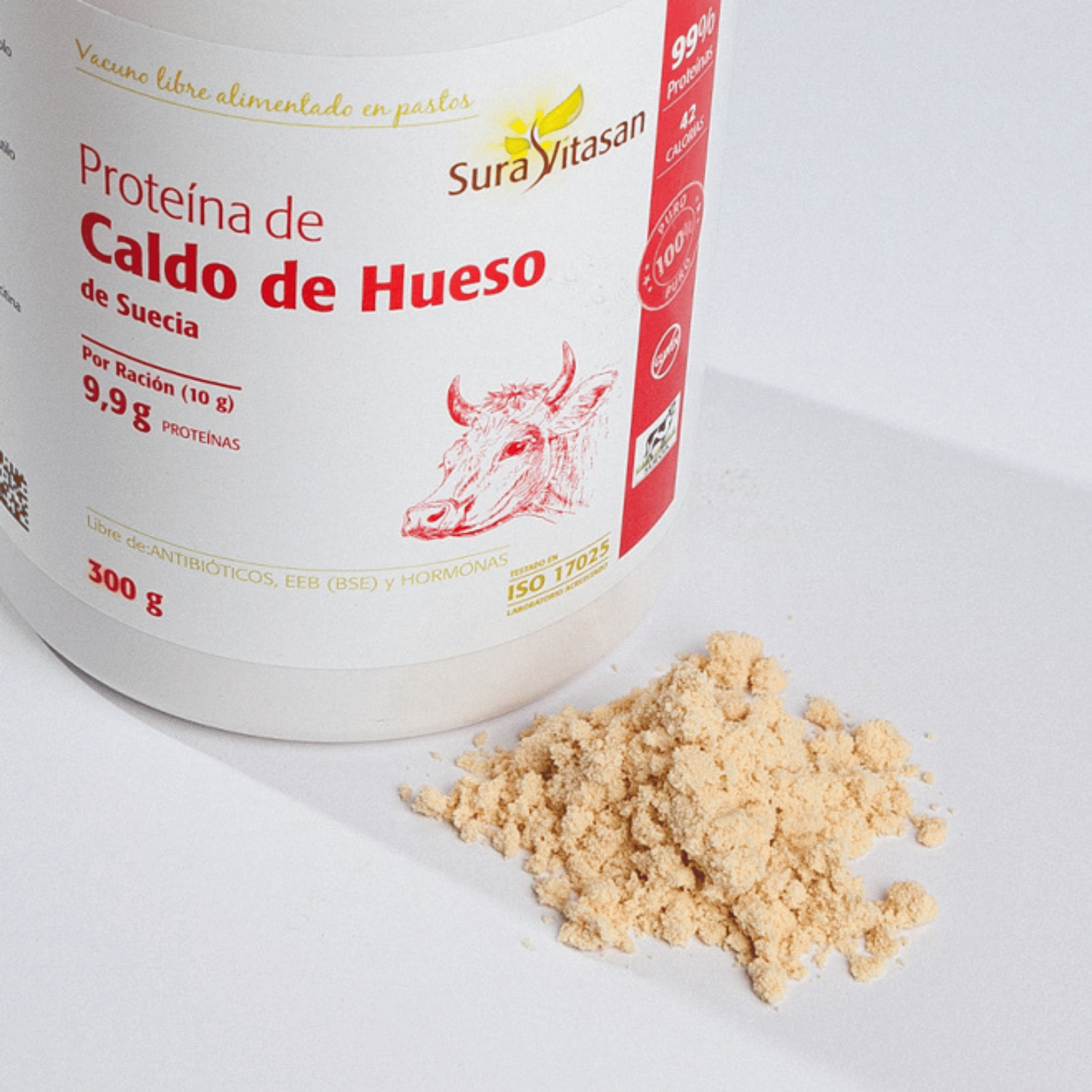 Proteína de Caldo de Hueso 300 g de Sura Vitasan