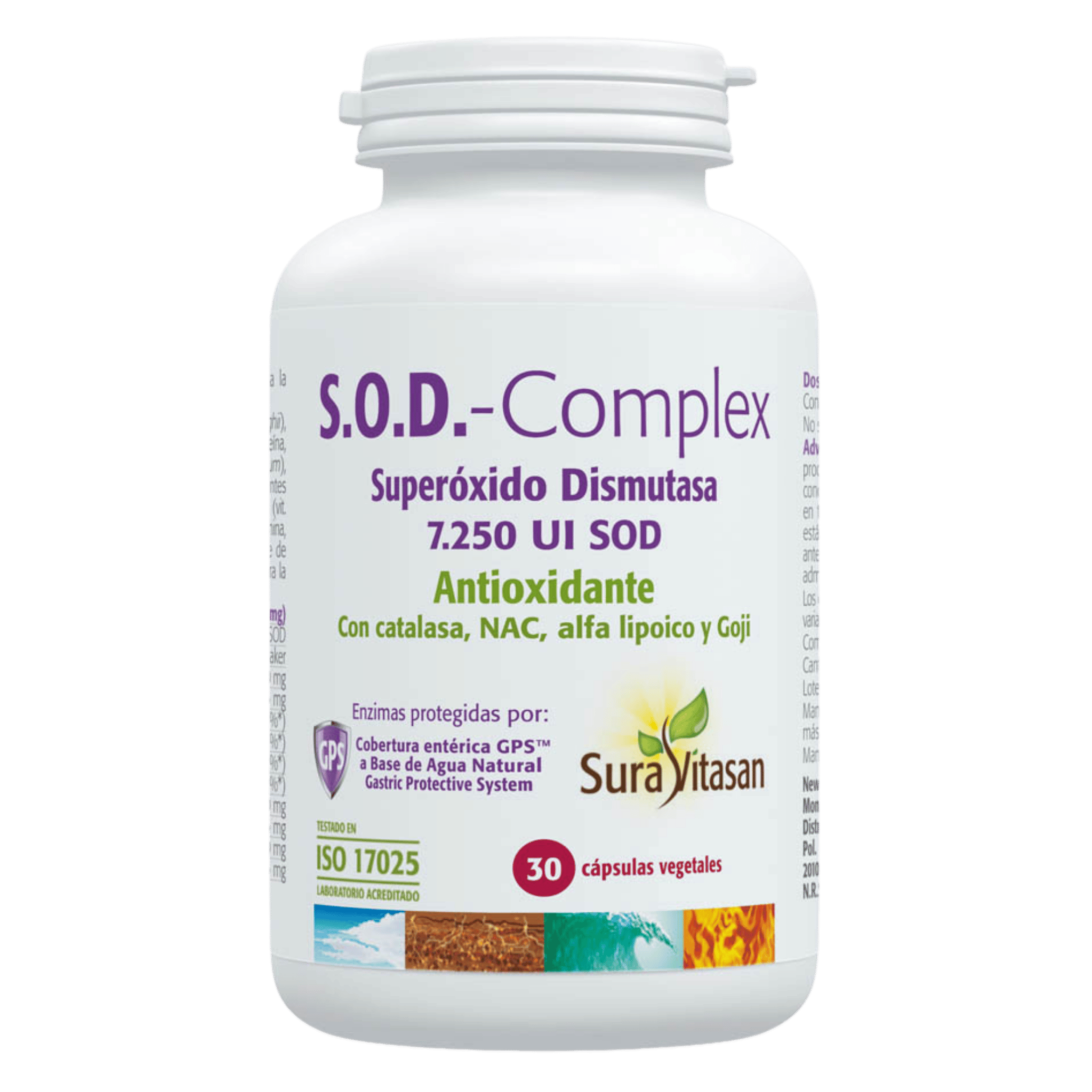 S.O.D Complex 30 cápsulas de Sura Vitasan