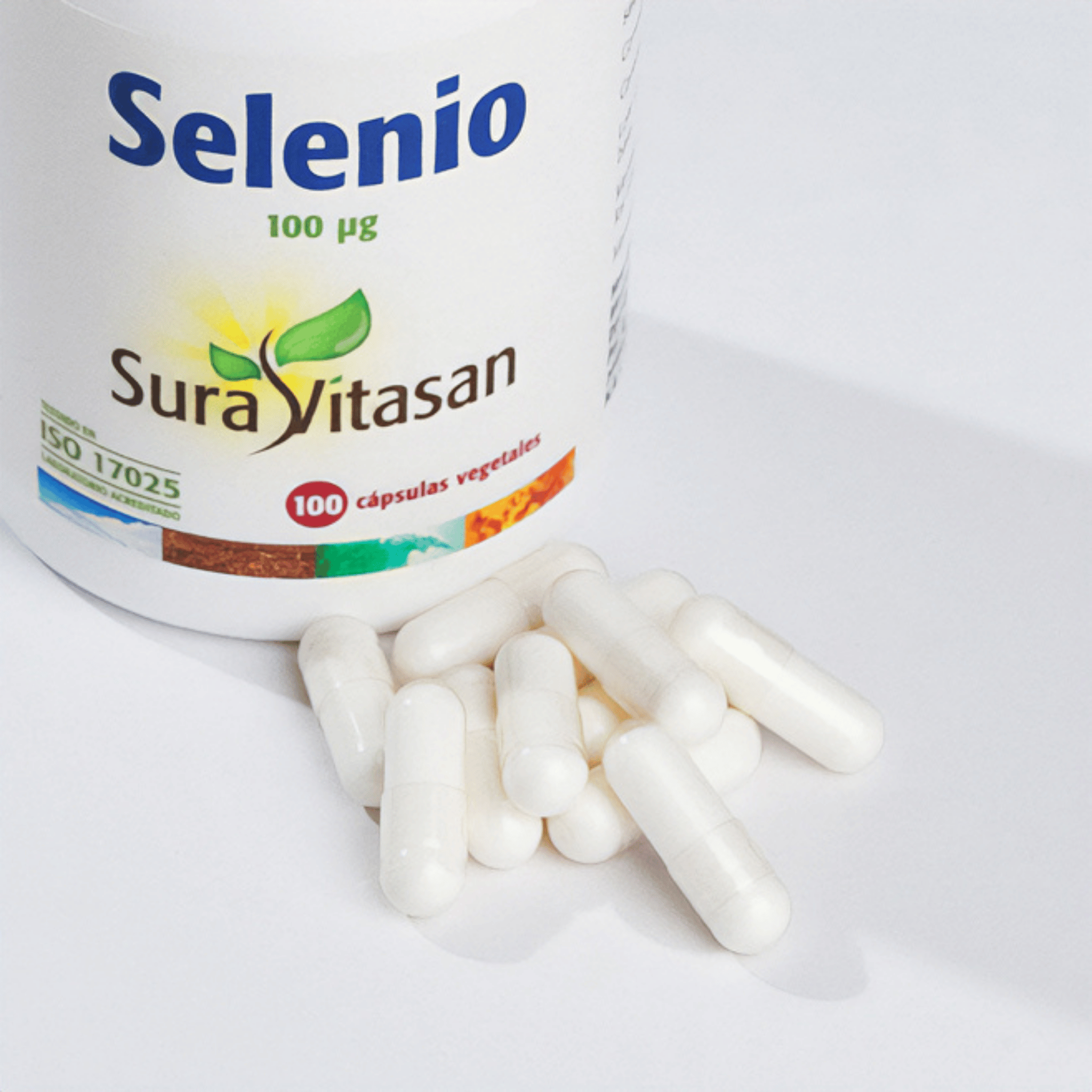 Selenio 100 µg 100 cápsulas de Sura Vitasan