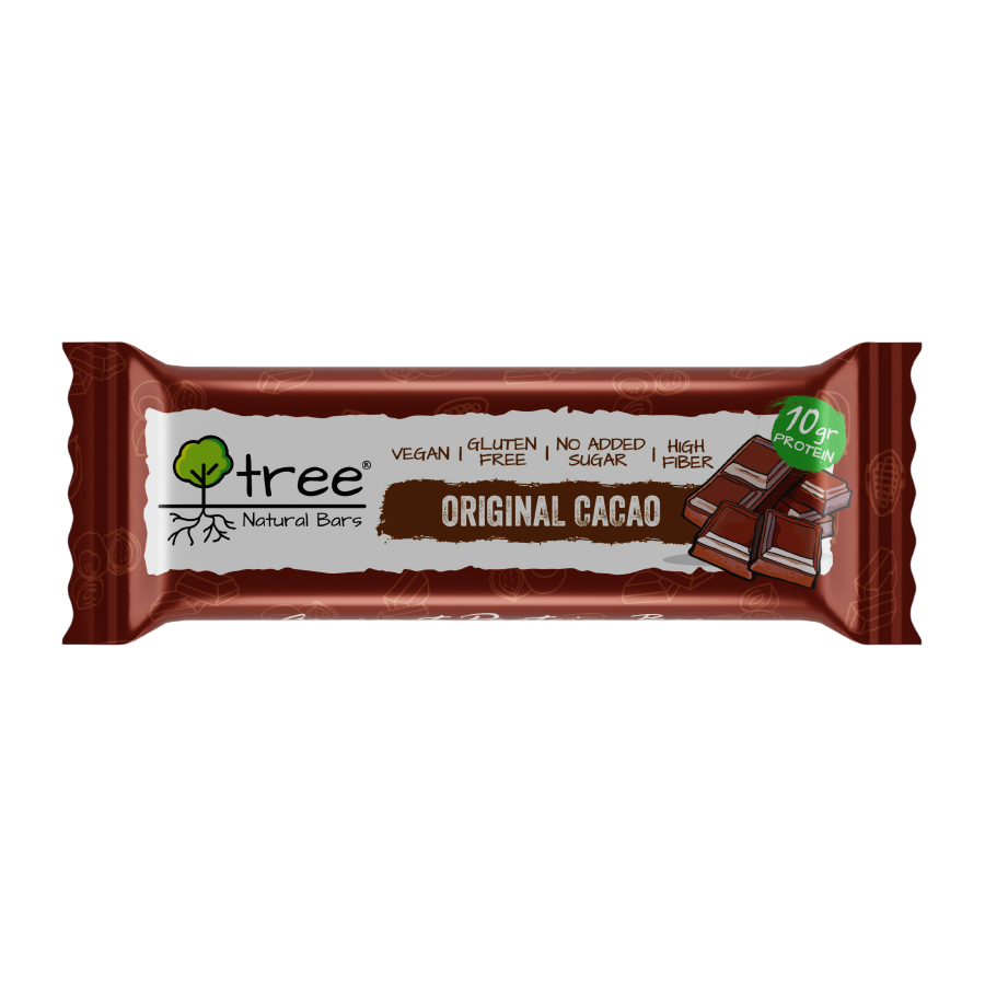 Barrita de proteína Original Cacao 50 g (Pack x 10) de Tree Natural Bars